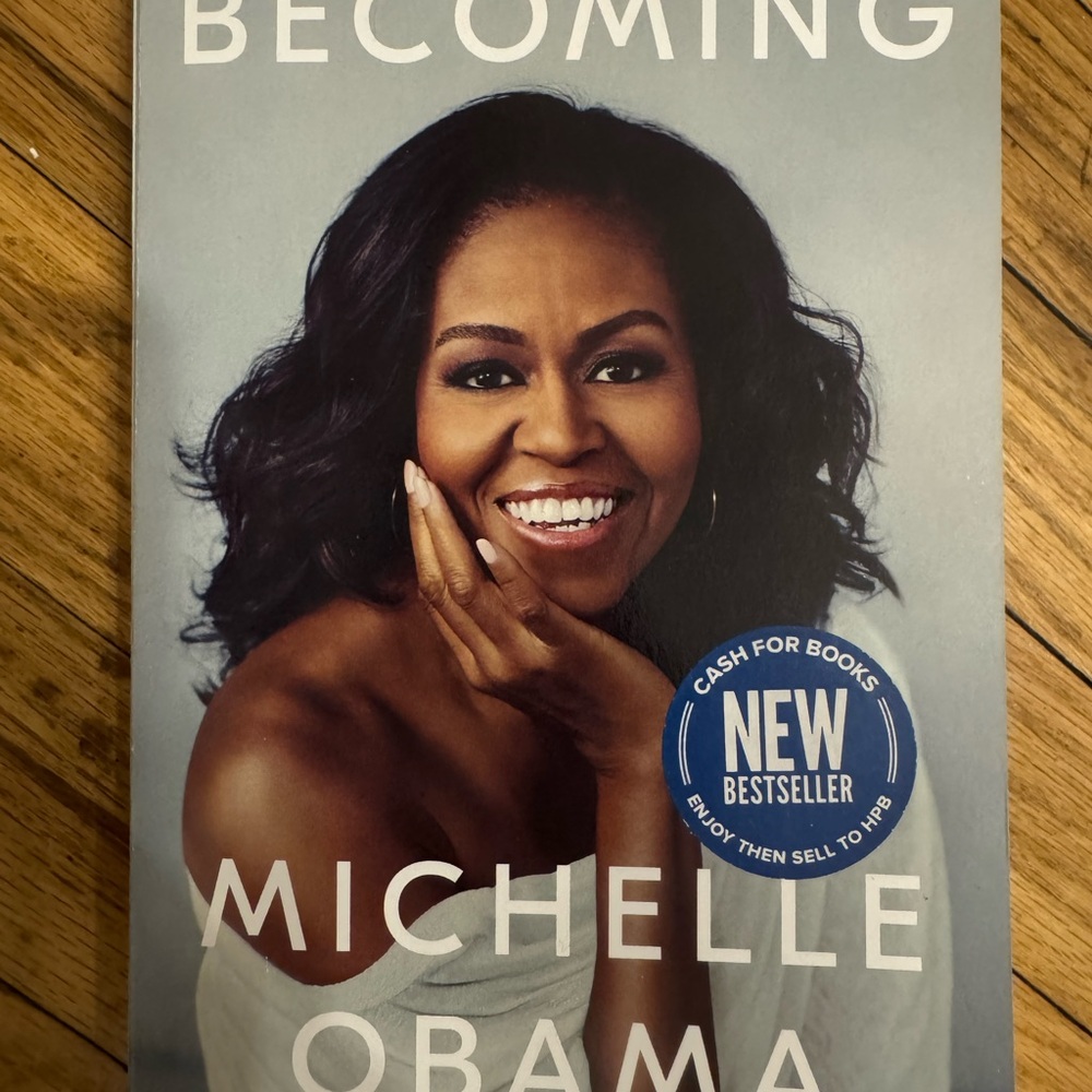 Becoming by Michelle Obama Hardcover Book